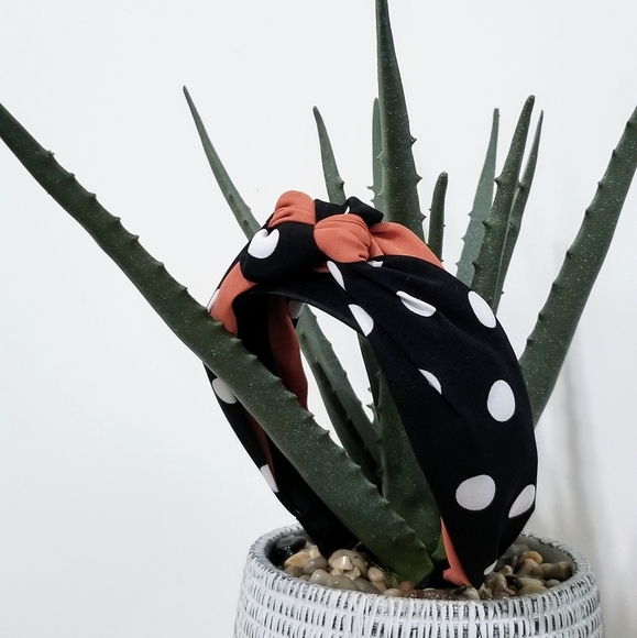 SUNSETS & POLKA DOTS HEADBAND - Picture 6 of 6